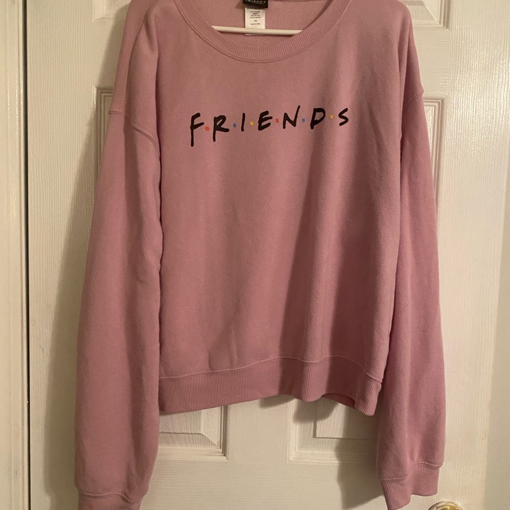 Pink Friends Graphic Sweatshirt XXL